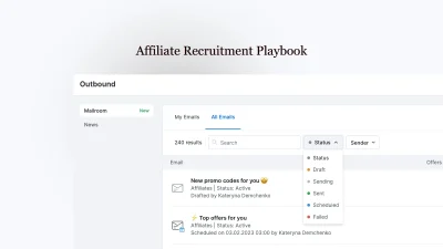 Affiliate Recruitment Playbook