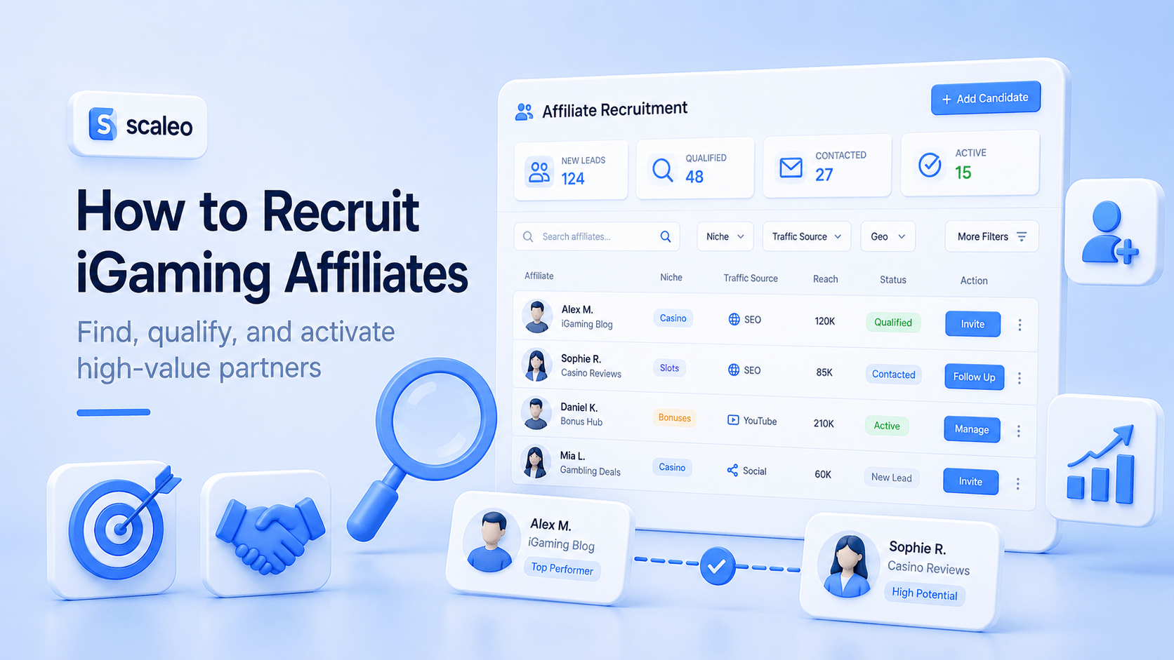 How to Recruit Tier-1 iGaming Affiliates