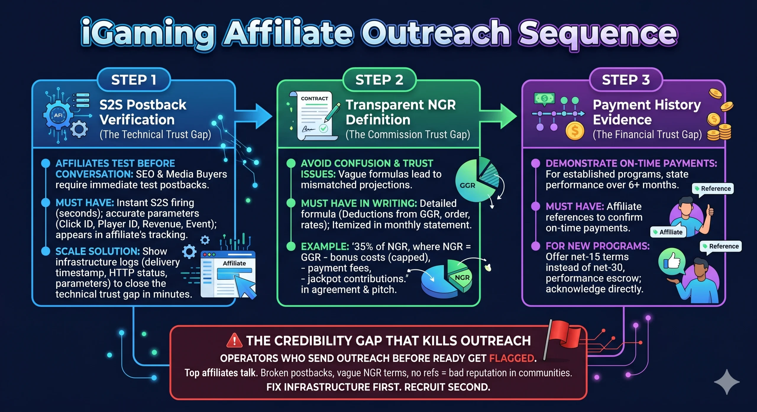 iGaming Affiliate Outreach Sequence
