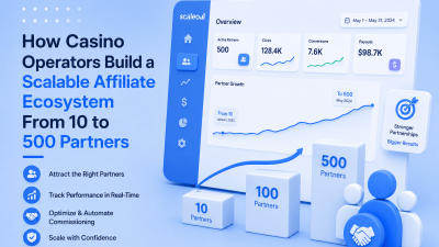 How Casino Operators Build a Scalable Affiliate Ecosystem From 10 to 500 Partners by Scaleo