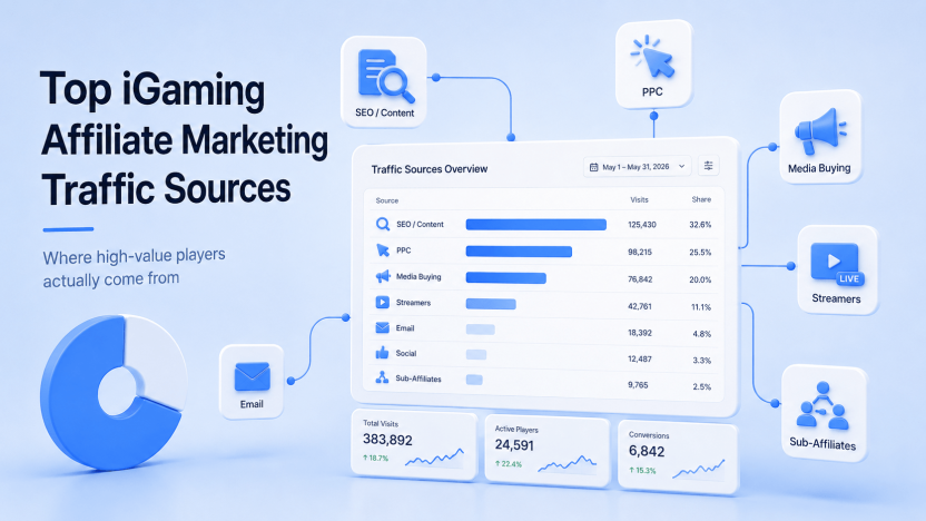 Top iGaming Affiliate Marketing Traffic Sources