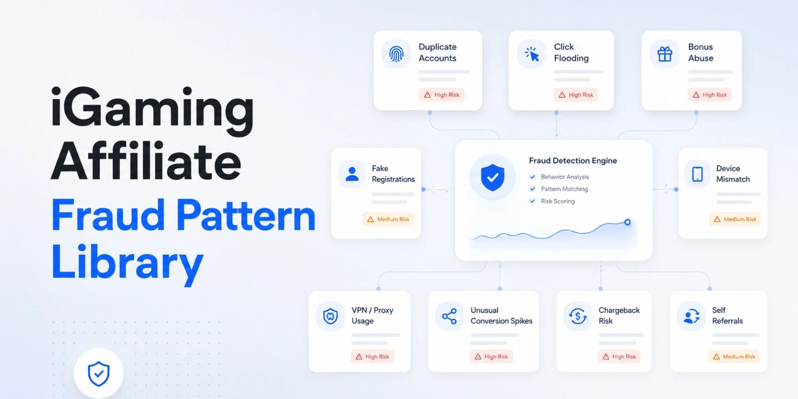 iGaming Affiliate Fraud Pattern Library: Bonus Abuse, VPN Masking, Multi-Accounting, and Click Fraud, With Detection Logic