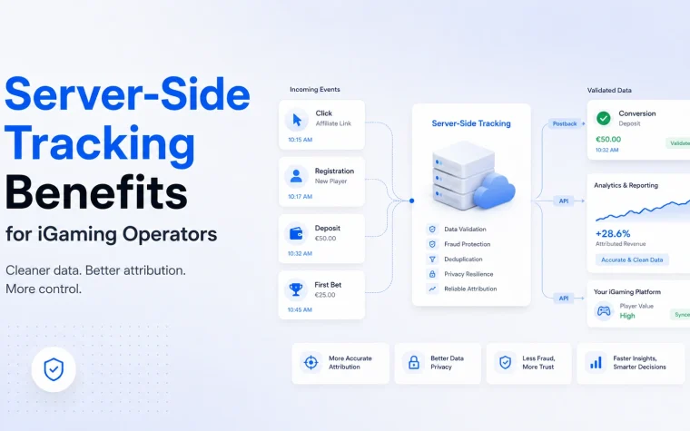 Server-Side Tracking Benefits for iGaming Operators Explained