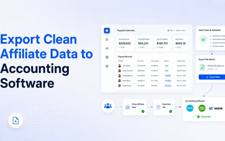 How to Export Clean Affiliate Data to Accounting Software: A Reconciliation Guide for Operators