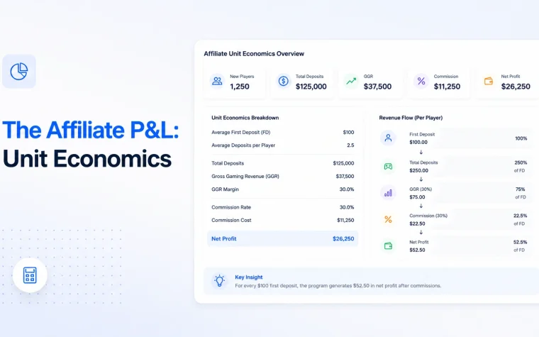 The Affiliate P&L: Unit Economics of an iGaming Affiliate Program